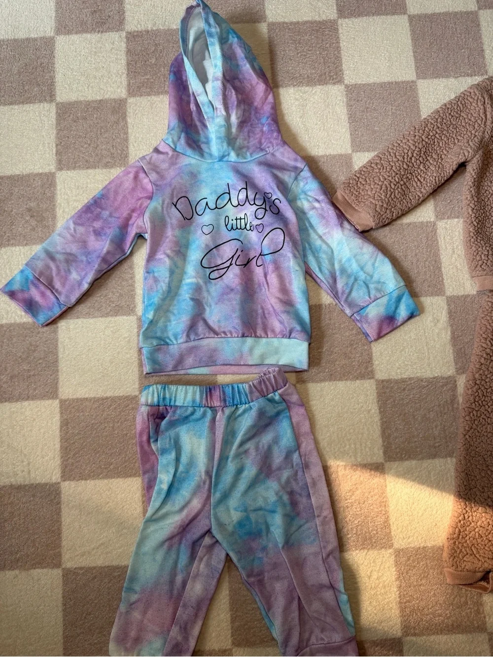 Baby Girl 12M Winter Outfit Bundle – 2 Cozy Sets, Carter’s